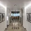 Cirkulær lineært downlight